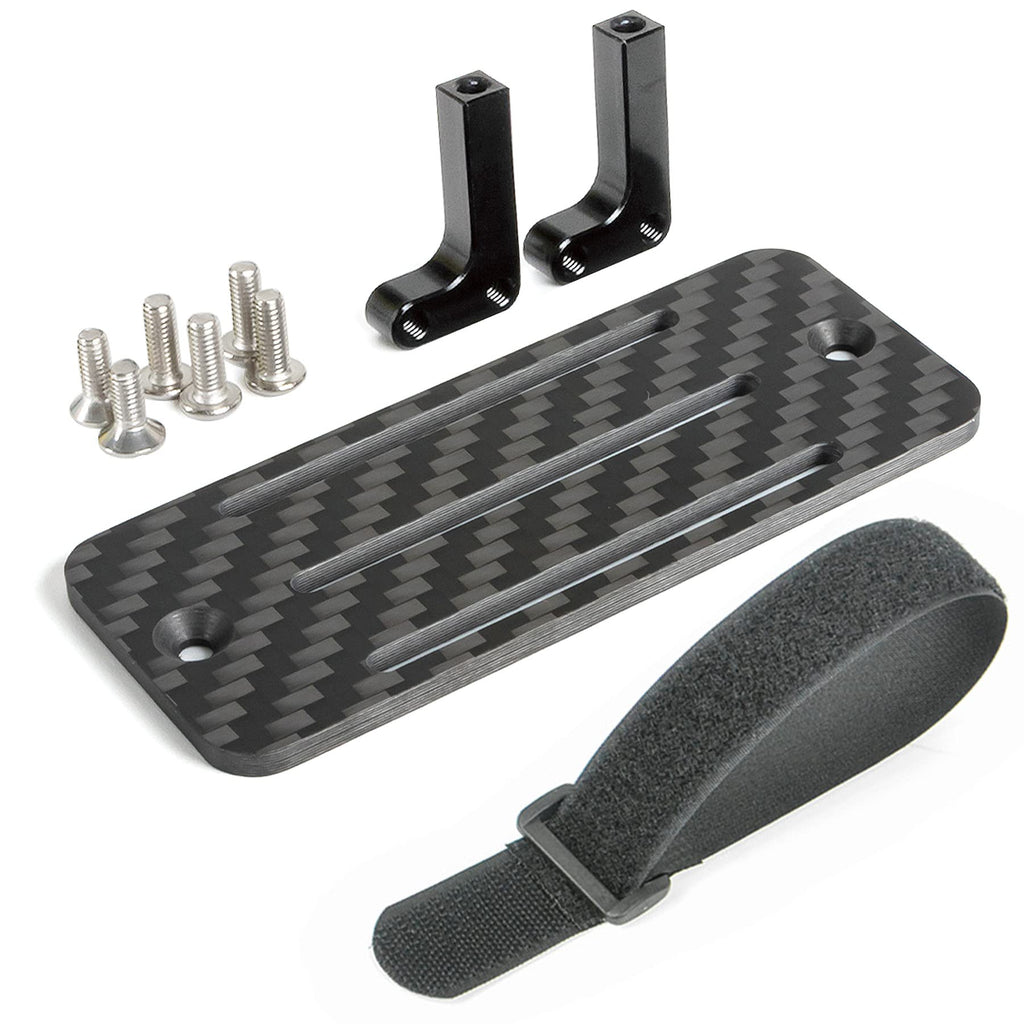 AMK Carbon Fiber Battery Tray & ESC Mount for 1/10 SCX10 Crawler LCG Chassis