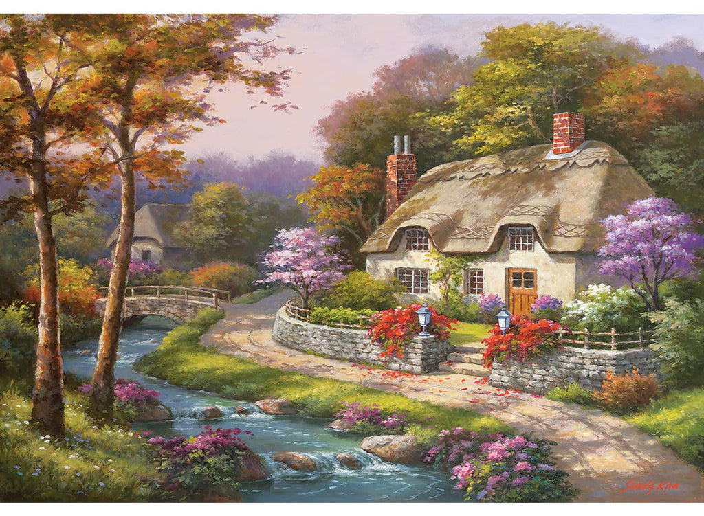 Anatolian 500-Piece Jigsaw Puzzle - Spring Cottage #3577