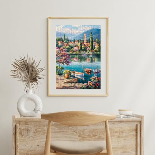 Anatolian 500-Piece Jigsaw Puzzle – Village Lake Afternoon #3597