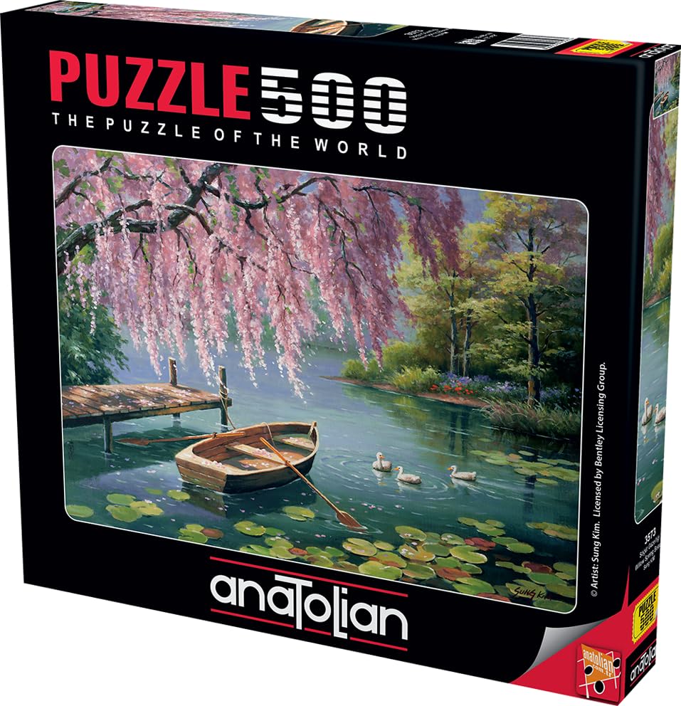 Anatolian Willow Spring Beauty 500-Piece Jigsaw Puzzle – Finished Size 19x13 Inches