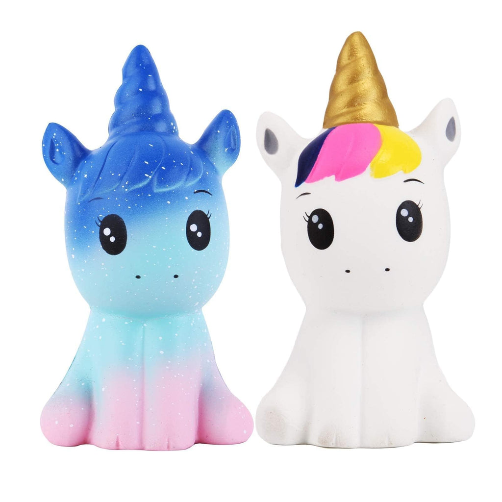 Anboor Galaxy Unicorn Squishy – 4.9 Inch Scented Slow Rising Stress Relief Toy