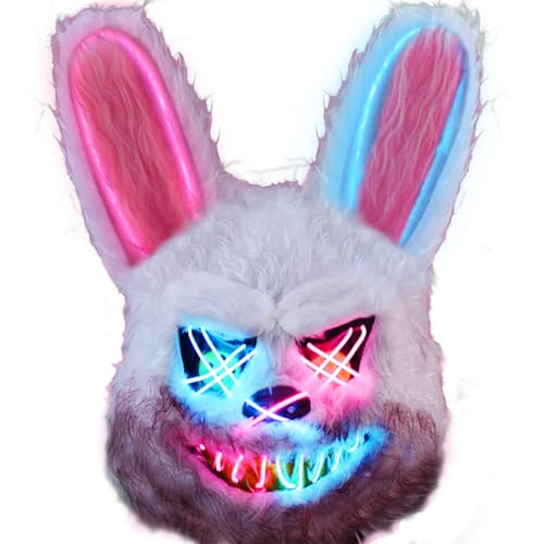 AndTree Halloween Scary Face Mask – Easter Bear/Rabbit Mask for Cosplay and Costume Parties