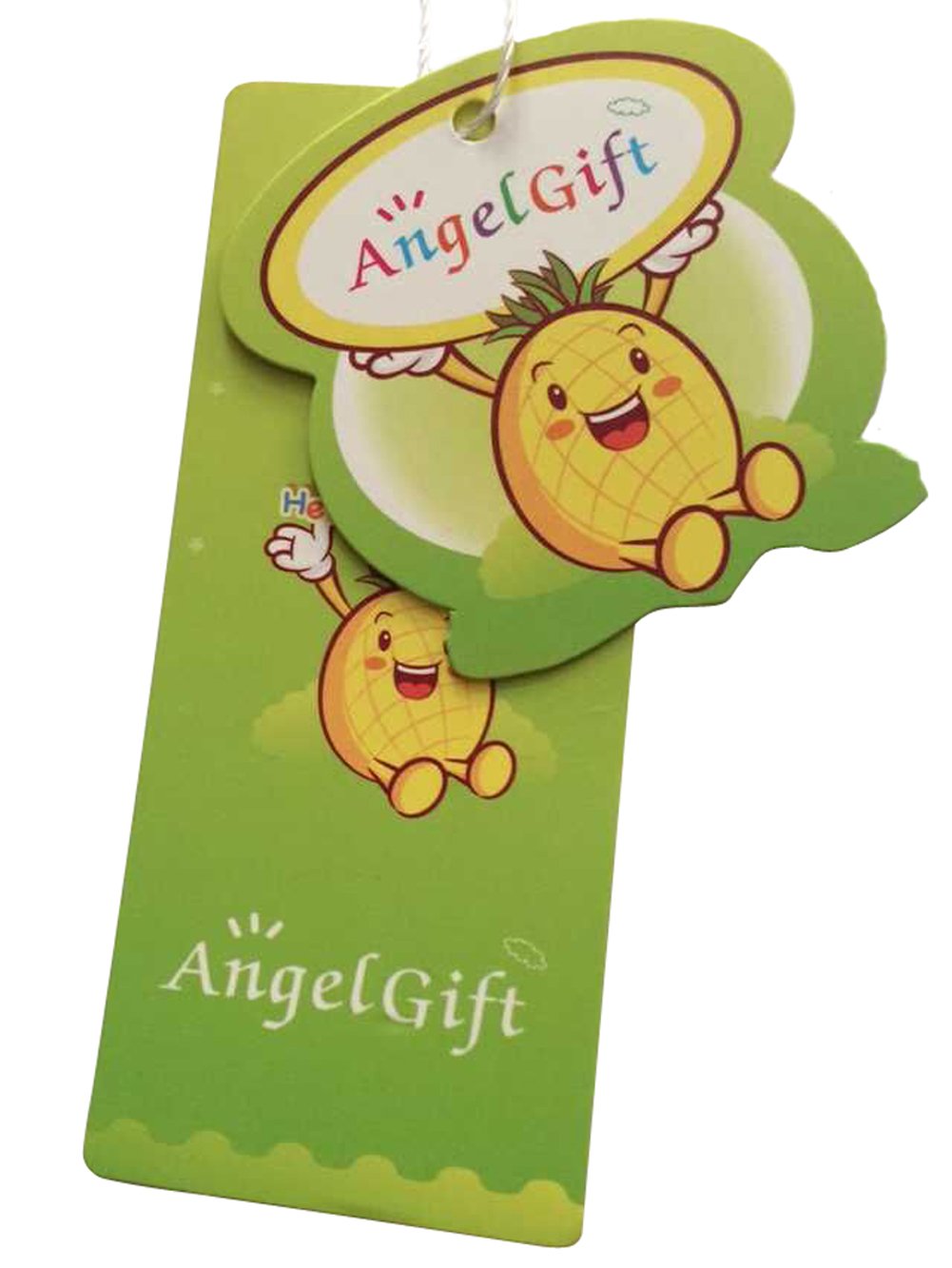 AngelGift Rainbow Alpaca Plush Toy - Soft Stuffed Llama Doll, 7 Inches, Cuddly Gift for Kids