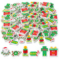 ANGOLIO 60-Pack Christian Mini Pencil Top Erasers – Religious Christmas Designs for Classroom Prizes and Party Favors