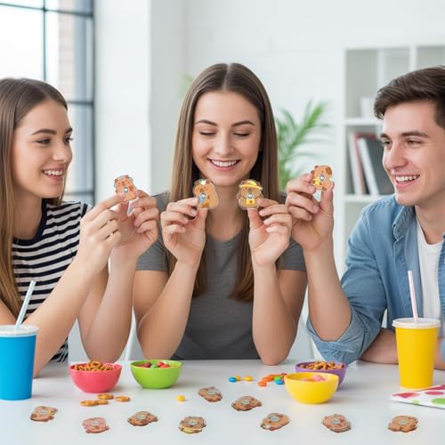 ANGOLIO Capy Fidget Spinner Party Favors - 24 Sets with Cards, Stress Relief Toys for Teens and Adults