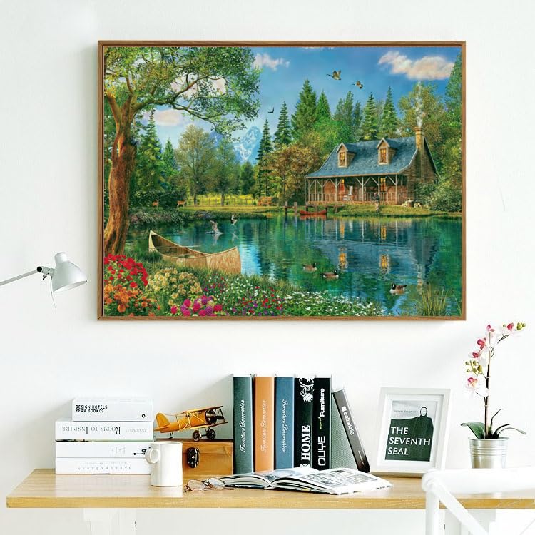 Anguis 500 Piece Jigsaw Puzzle for Adults – Arcadia, 20.5 x 15 Inches, Extra-Thick Cardboard with Glare-Free Finish