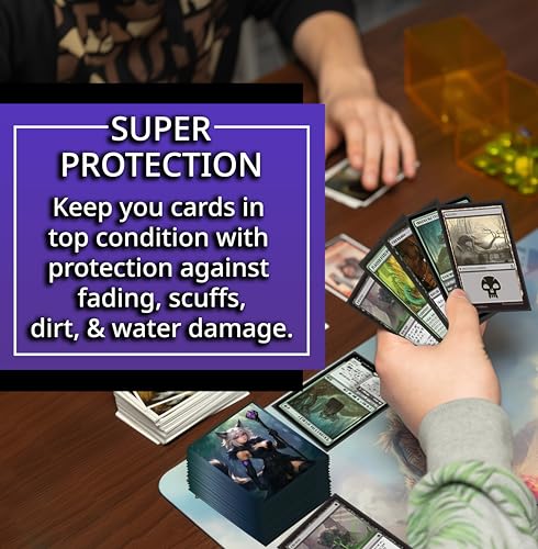 Anime Cat Warlock Card Sleeves (102 Pack) – Premium TCG Protectors for MTG, Final Fantasy Commander