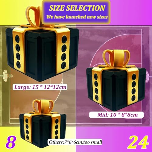 Annoying Gift Box with 20 Screws – Prank Puzzle Box for Money or Gift Cards – Funny Fidget Gift for Adults