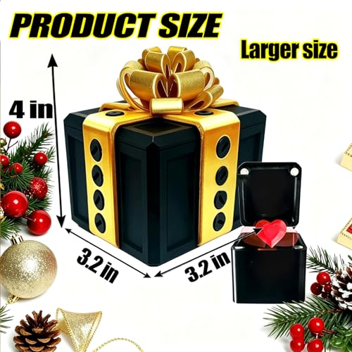 Annoying Gift Box with Pop-Up Middle Finger – 3D Printed Prank Surprise for Funny Gifts