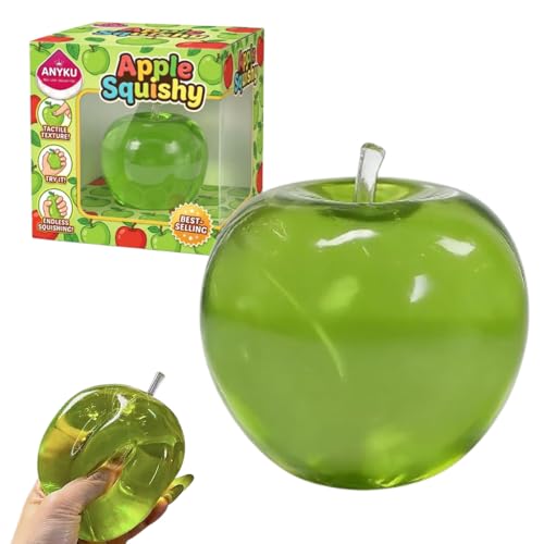 ANYKU Green Apple Squishy – Oversized Slow-Rising Stress Relief Fidget Toy for Adults