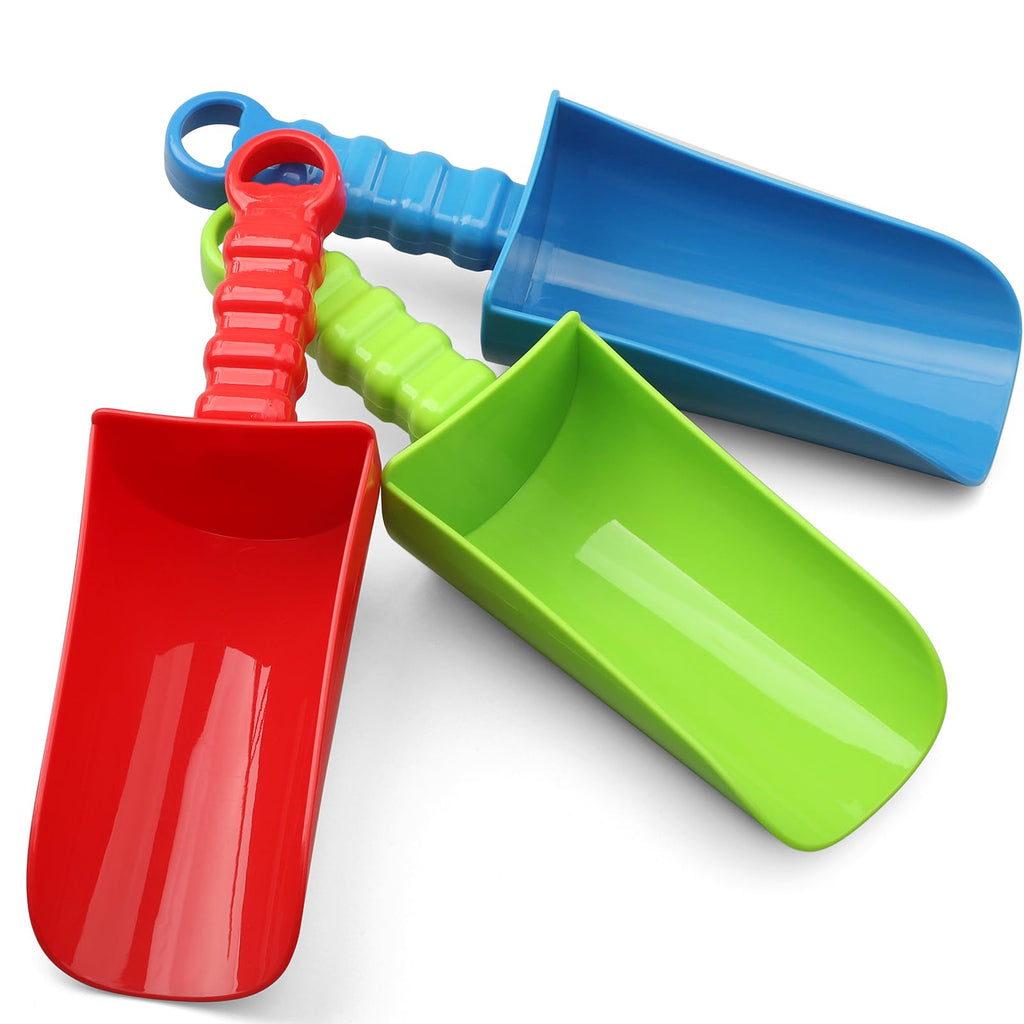 Anzmtosn 9-Inch Beach Sand Shovels Set – Anti-Slip Handles, Eco-Friendly, Indoor Outdoor Use