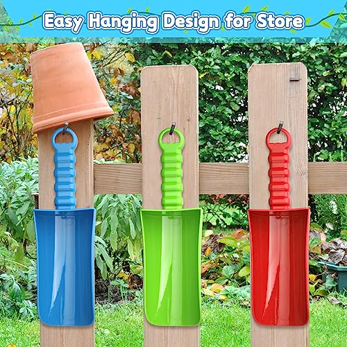Anzmtosn 9-Inch Beach Sand Shovels Set – Eco-Friendly Anti-Slip Handle Garden Toy for Kids and Adults