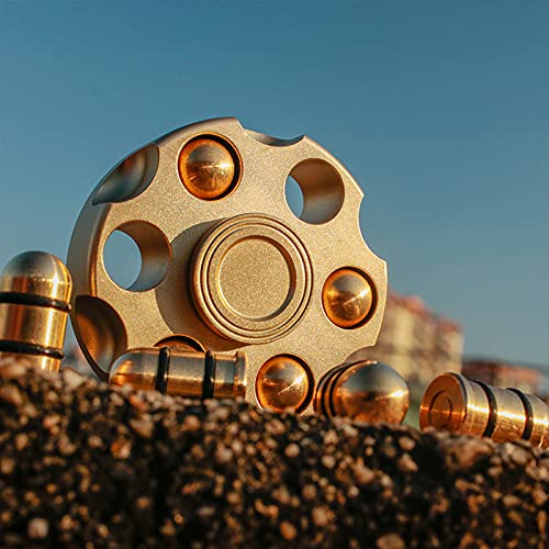 Anzmtosn Retro Cowboy Metal Fidget Spinner - Alloy Toy for Focus and Stress Relief