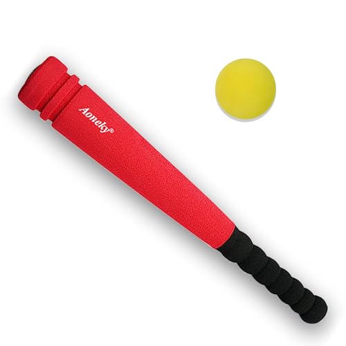 Aoneky Mini Foam Baseball Bat and Ball Set for Toddlers - 16.5 Inch Soft Foam Toy