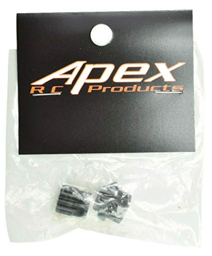 Apex RC Products 11T & 12T Mod 1 Pinion Gear Set (2-Pack) for 1/8 Scale RC Cars