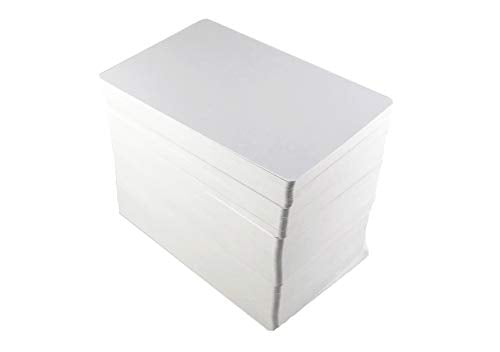Apostrophe Games Blank Playing Cards - 240 Poker Size Gloss Finish, Gray Core, 2.5x3.5 Inches