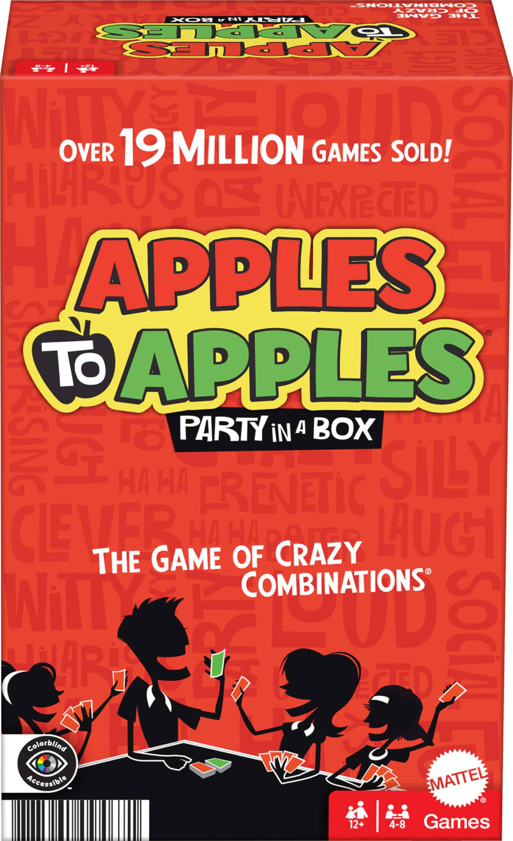 Apples to Apples by Mattel: The Comparison Party Game for 4 to 8 Players (500+ Cards)