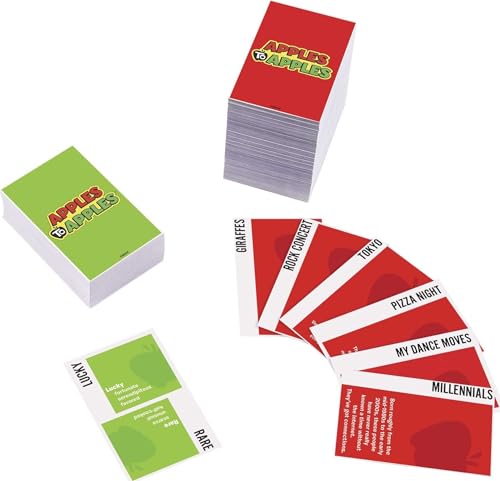 Apples to Apples by Mattel: The Comparison Party Game for 4 to 8 Players (500+ Cards)