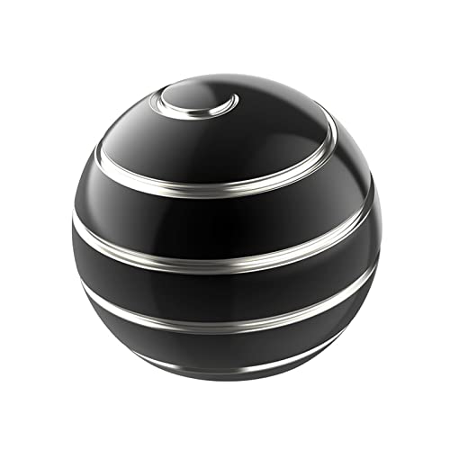 Apqdw 1.54 Inch Kinetic Spinning Desk Toy – Metal Fidget for Stress Relief, ADHD Focus, Quiet Desktop Toy for Adults & Kids