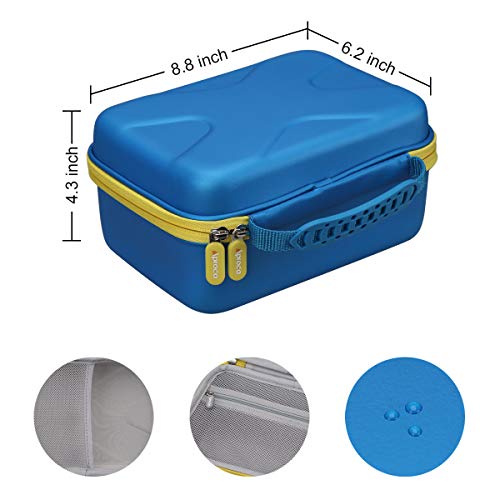 Aproca Storage Case for LeapFrog Fridge Phonics Magnetic Letter Set – Blue-Yellow Zipper (Case Only)