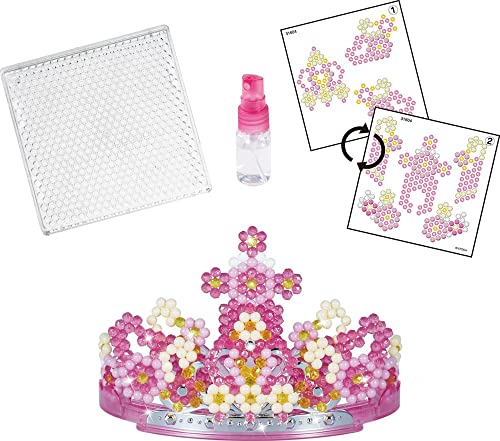 Aquabeads 3D Princess Tiara Set – Over 500 Beads, Wearable Craft for Kids Ages 4+