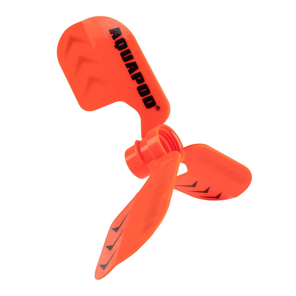 Aquapod Curved Water Rocket Fin – Screw-On Spiral Flight for 2-Liter Bottles, STEM Outdoor Toy