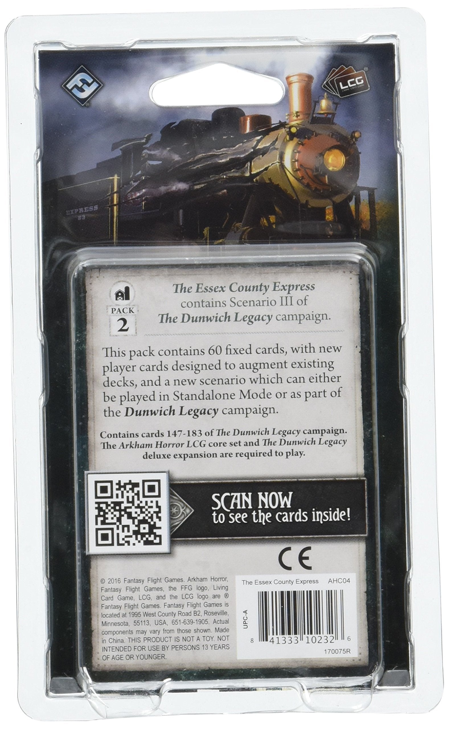 Arkham Horror: The Card Game – The Essex County Express Mythos Pack (The Dunwich Legacy Cycle)