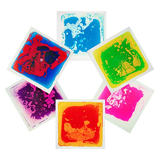 Art3d Liquid Fancy Floor Tile - Purple, 11.8" x 11.8" Single Pack