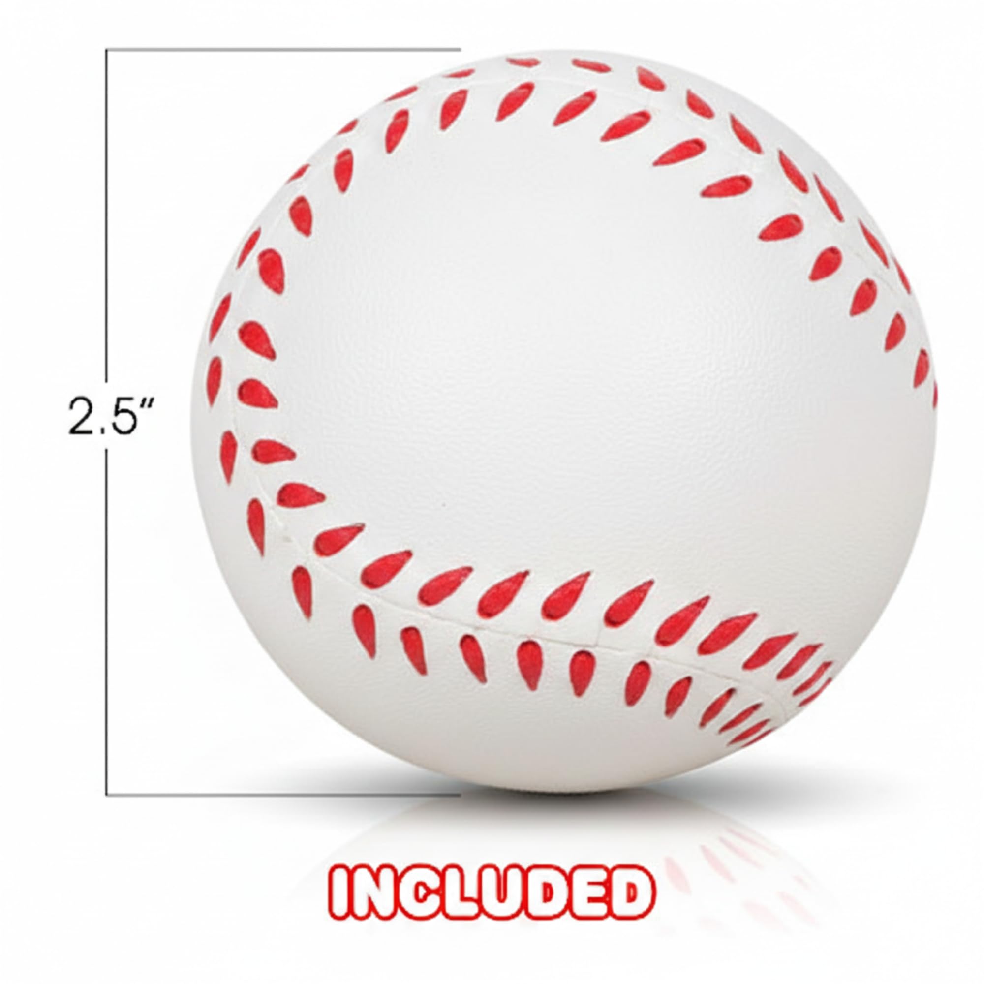 ArtCreativity Sports Stress Balls for Kids – Set of 4 Squeezable Foam Balls (Basketball, Football, Baseball, Soccer)