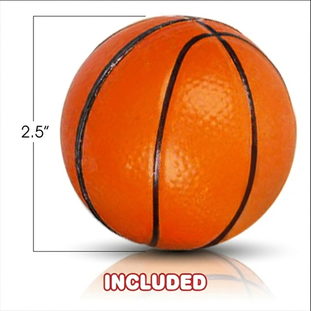 ArtCreativity Sports Stress Balls for Kids – Set of 4 Squeezable Foam Balls (Basketball, Football, Baseball, Soccer)