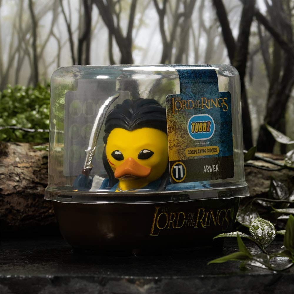 Arwen from Lord of the Rings as a Cosplaying Rubber Duck Figure – TUBBZ First Edition Collectible