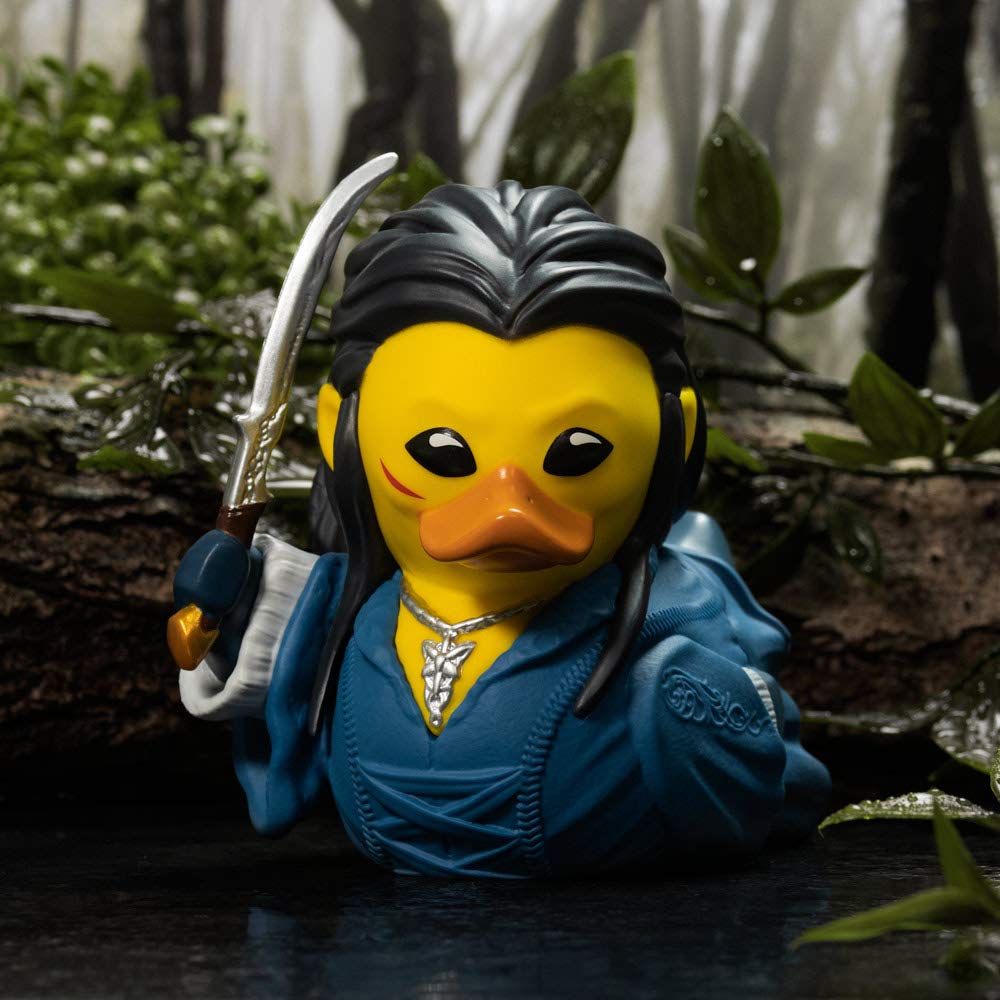 Arwen from Lord of the Rings as a Cosplaying Rubber Duck Figure – TUBBZ First Edition Collectible