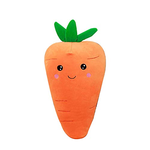 ASkinds Cartoon Carrot Plush Toy – Soft Cotton Stuffed Carrot Pillow for Kids and Girls