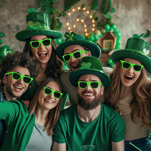 ASTARON 12 Pack Neon Party Sunglasses - Bulk Party Favors for Beach, Wedding, Pool, and Summer Events