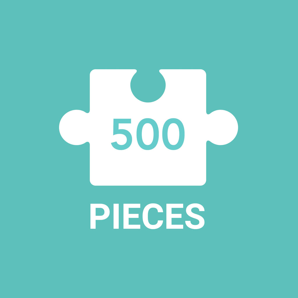 At the Table 500 Piece Puzzle by Galison - Colorful Fruit and Flower Jigsaw