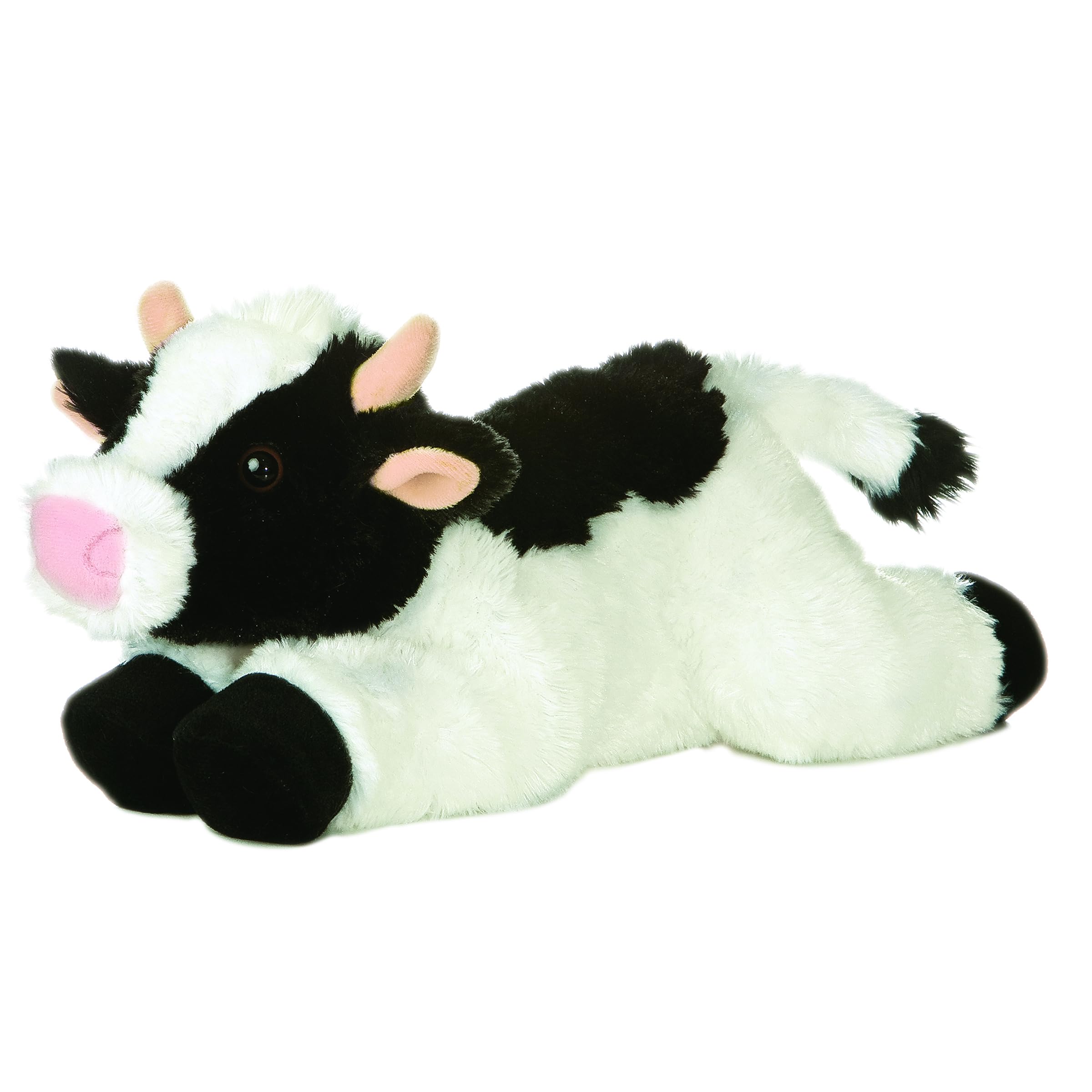 Aurora Adorable Flopsie May Bell Cow Plush Toy - 12 Inches, Soft & Safe for All Ages
