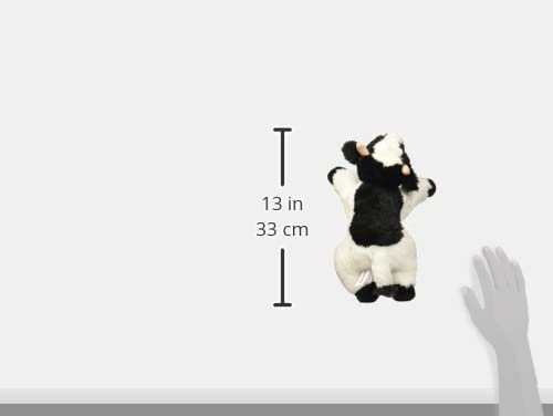 Aurora Adorable Flopsie May Bell Cow Plush Toy - 12 Inches, Soft & Safe for All Ages