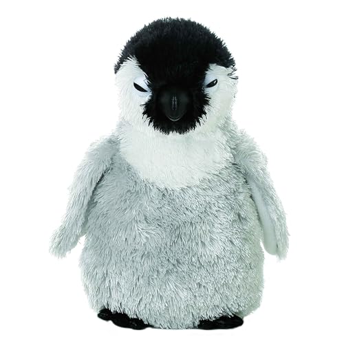Aurora Baby Emperor Penguin Mini Flopsie Plush – Soft 7-Inch Stuffed Animal for Cuddles and Play