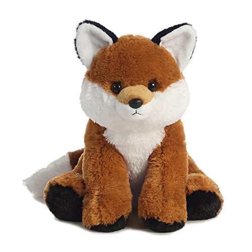 Aurora Destination Plush Fox, 12-Inch Brown Stuffed Animal with Safety Features