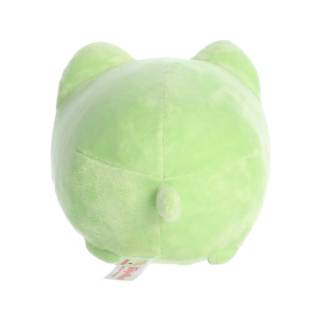 Aurora Green Tea Meowchi Plush - 7 Inch Soft Stuffed Animal with Bean Pellets