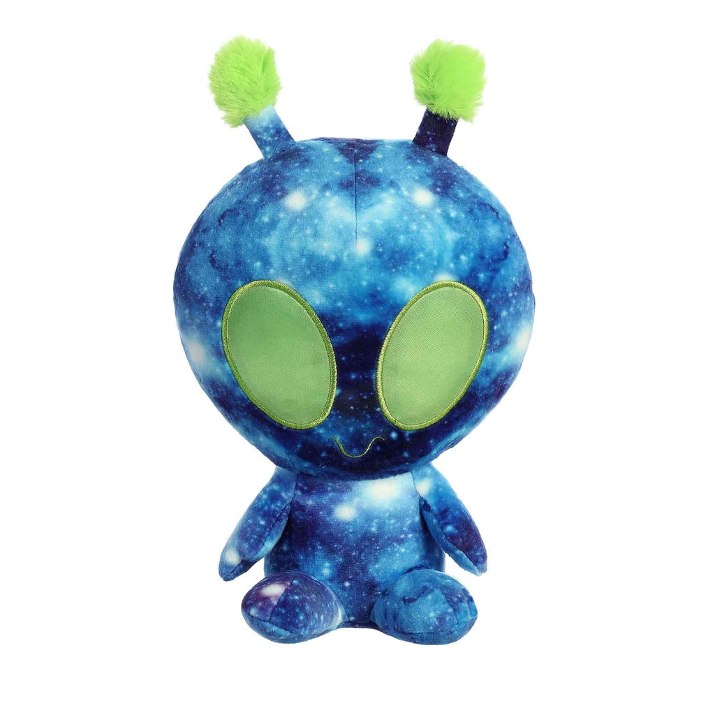 Aurora Interstellar Galactic Cuties Nebula Light Up Alien Stuffed Animal - Blue 8 Inches