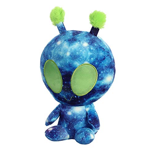 Aurora Interstellar Galactic Cuties Nebula Light Up Alien Stuffed Animal - Blue 8 Inches