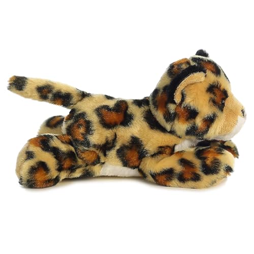 Aurora Mini Flopsie Amazon Jaguar Stuffed Animal – 8 Inch Soft Plush Toy for All Ages