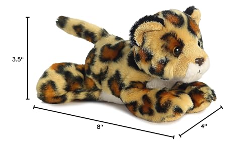Aurora Mini Flopsie Amazon Jaguar Stuffed Animal – 8 Inch Soft Plush Toy for All Ages