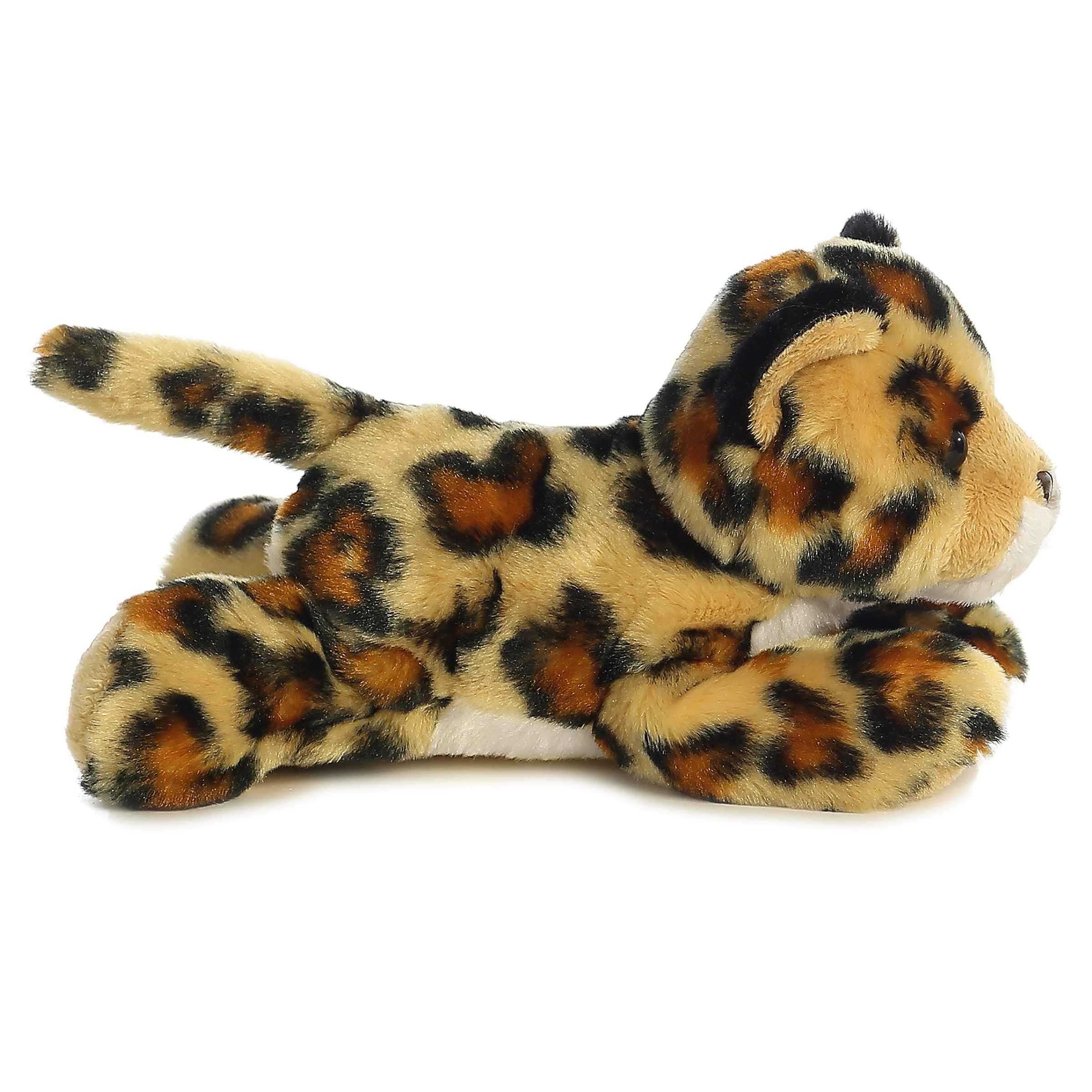Aurora Mini Flopsie Amazon Jaguar Stuffed Animal – 8 Inch Soft Plush Toy for All Ages