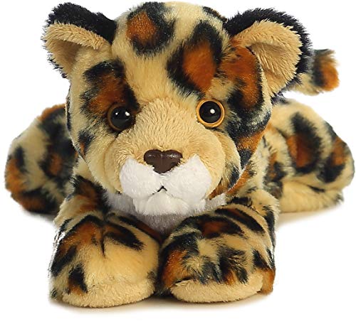 Aurora Mini Flopsie Amazon Jaguar Stuffed Animal – 8 Inch Soft Plush Toy for All Ages