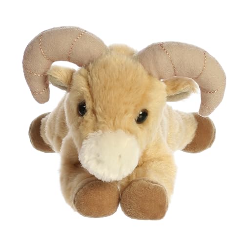 Aurora Mini Flopsie Big Horn Sheep Plush - 8 Inch Soft Stuffed Animal for Cuddles and Play