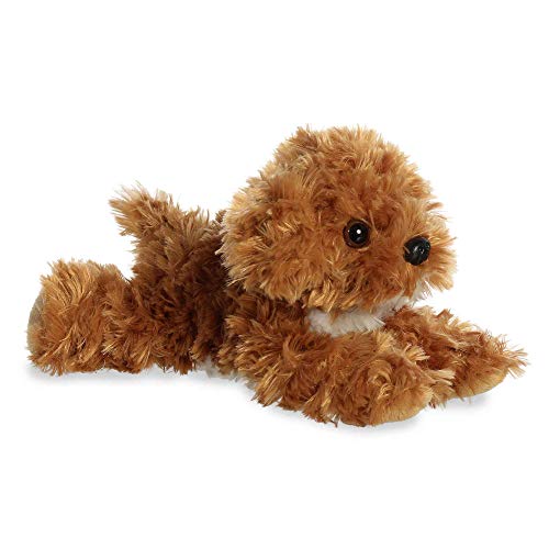 Aurora Mini Flopsie Chai Cockapoo Stuffed Animal - 8-Inch Cloud-Soft Plush Puppy with Bean Pellets