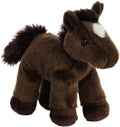 Aurora Mini Flopsie Chestnut Horse Stuffed Animal - 8 Inch Soft Plush Toy for All Ages