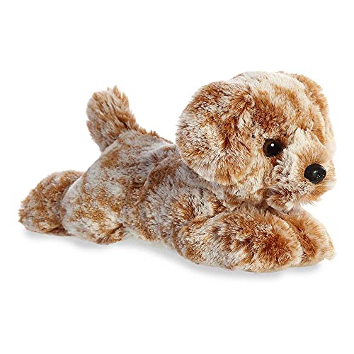 Aurora Mini Flopsie Coco Lab – 8 Inch Brown Chocolate Lab Stuffed Animal, Soft & Cuddly Plush for All Ages